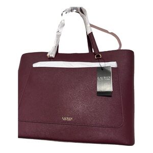 Burgundy Tote Bag